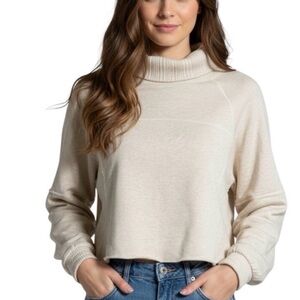 Aerie Cowl Neck Cropped sweater size small NWT
